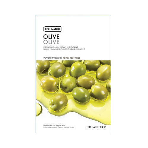 The Face Shop Real Nature Face Mask Olive