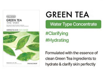 The Face Shop Real Nature Face Mask Snow Green Tea