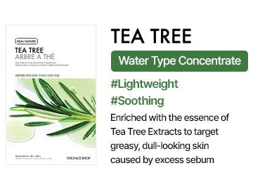 The Face Shop Real Nature Face Mask Tea Tree