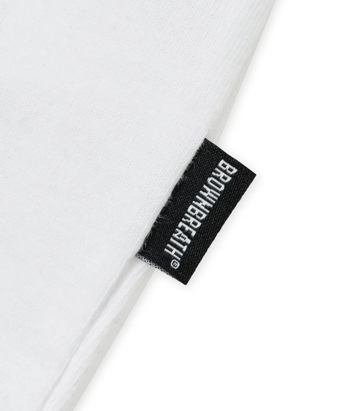 [BrownBreath] PAISLEY TAG TEE - WHITE