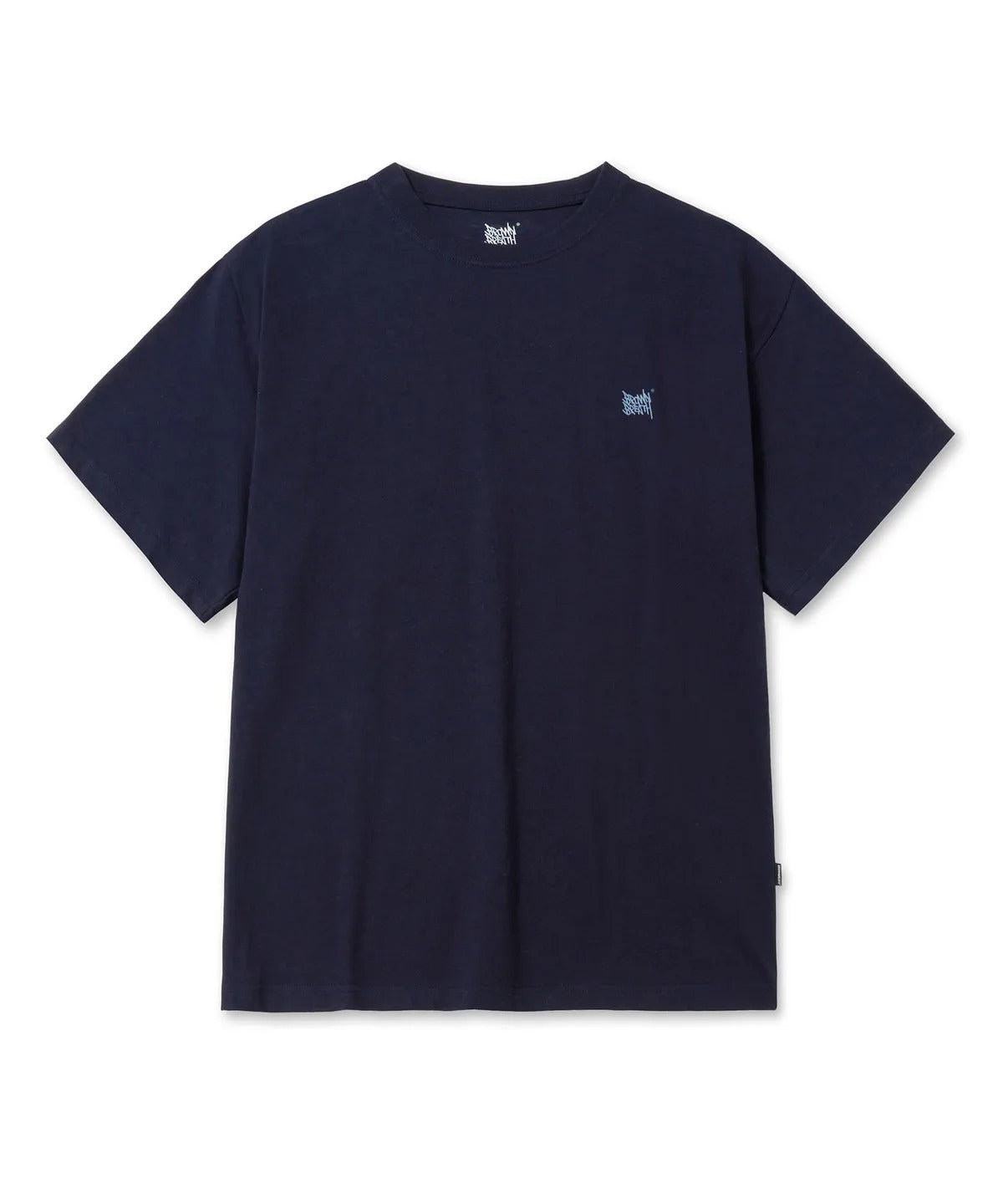 [BrownBreath] PAISLEY TAG TEE - NAVY