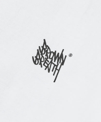 [BrownBreath] PAISLEY TAG TEE - WHITE