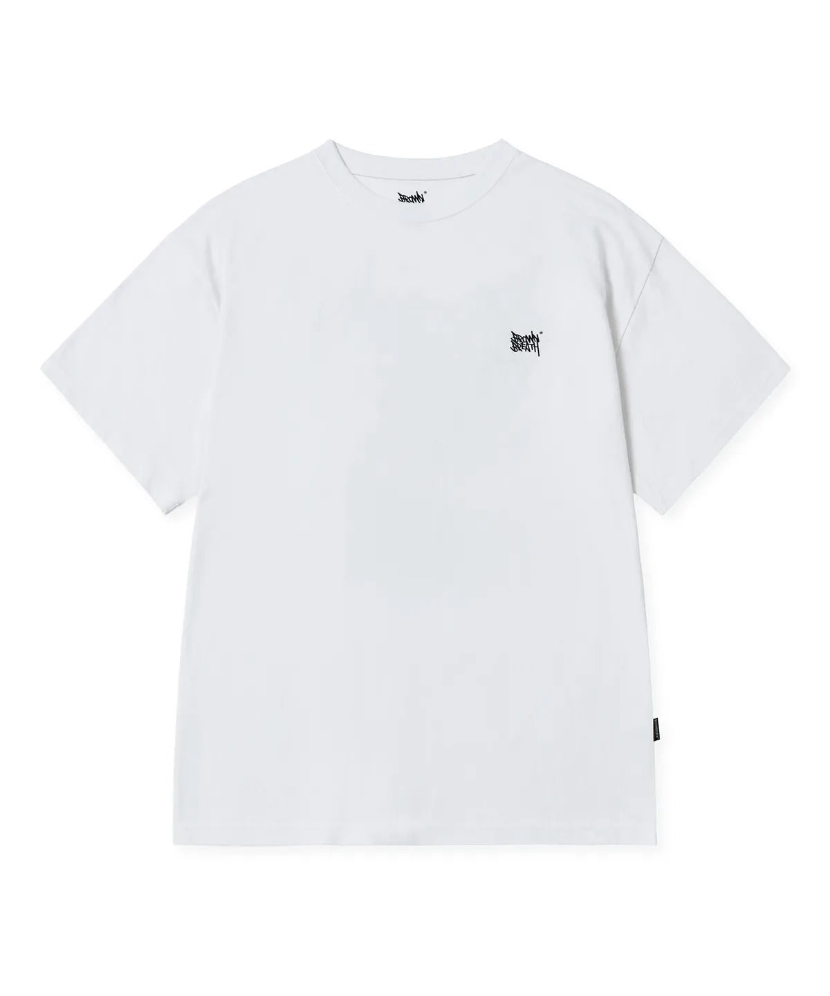 [BrownBreath] PART OF TAG TEE - WHITE