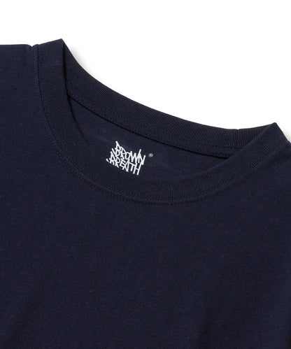 [BrownBreath] PAISLEY TAG TEE - NAVY