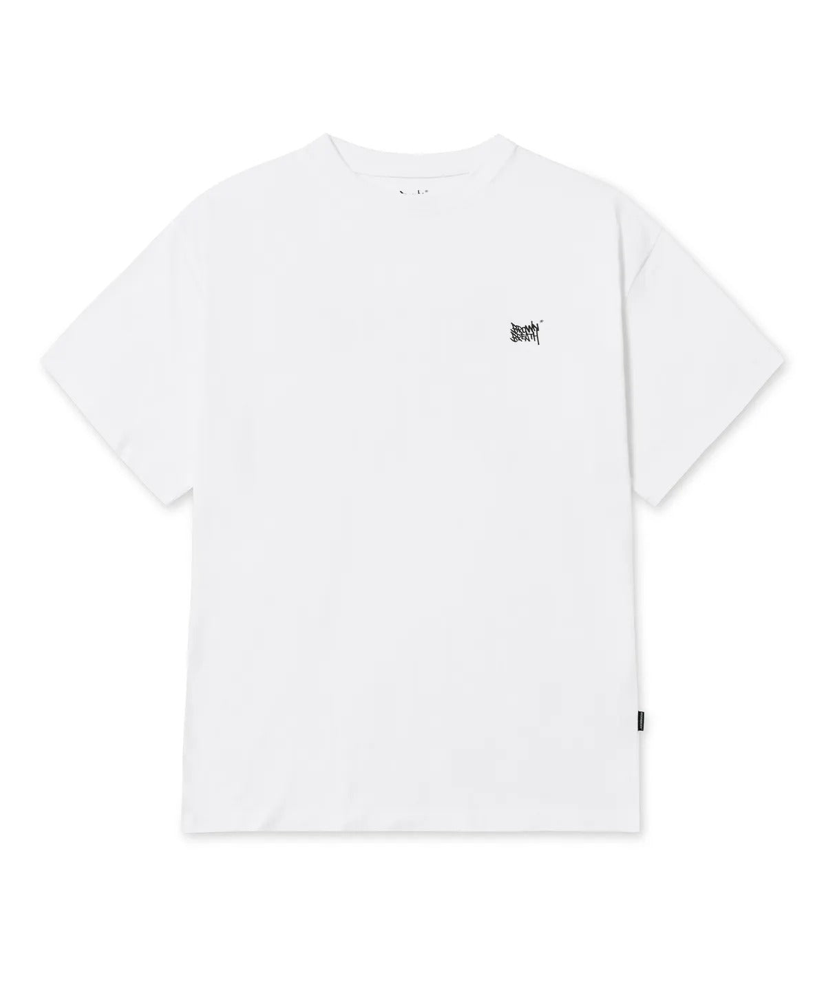 [BrownBreath] PAISLEY TAG TEE - WHITE