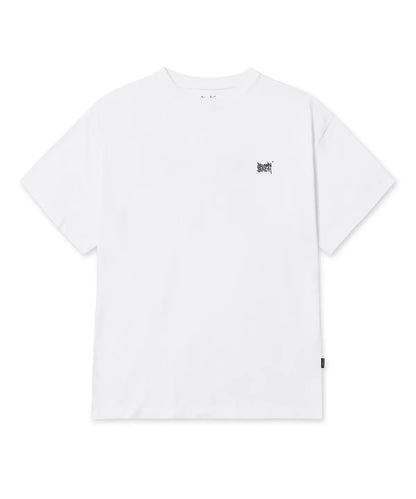 [BrownBreath] PAISLEY TAG TEE - WHITE