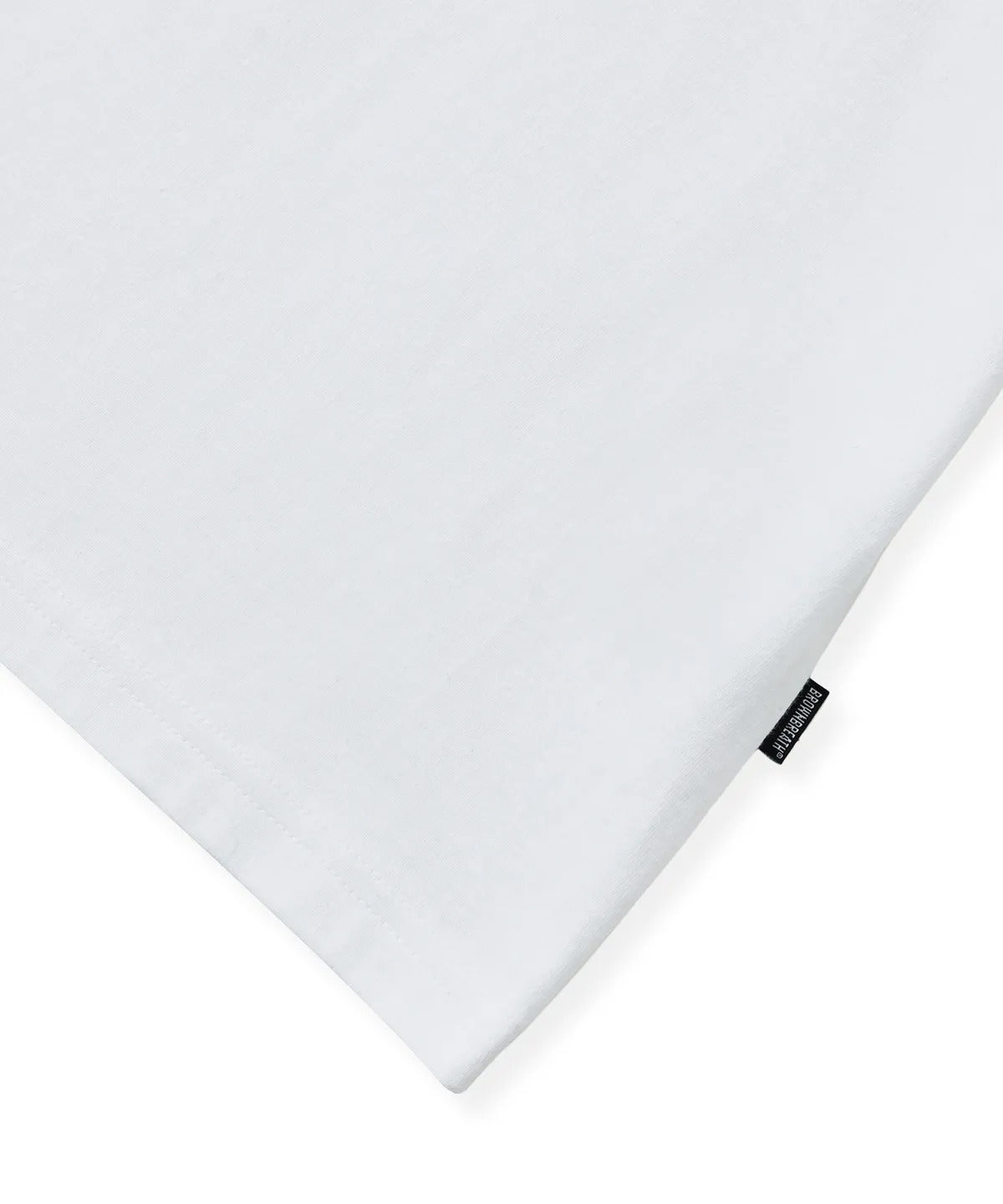 [BrownBreath] PART OF TAG TEE - WHITE