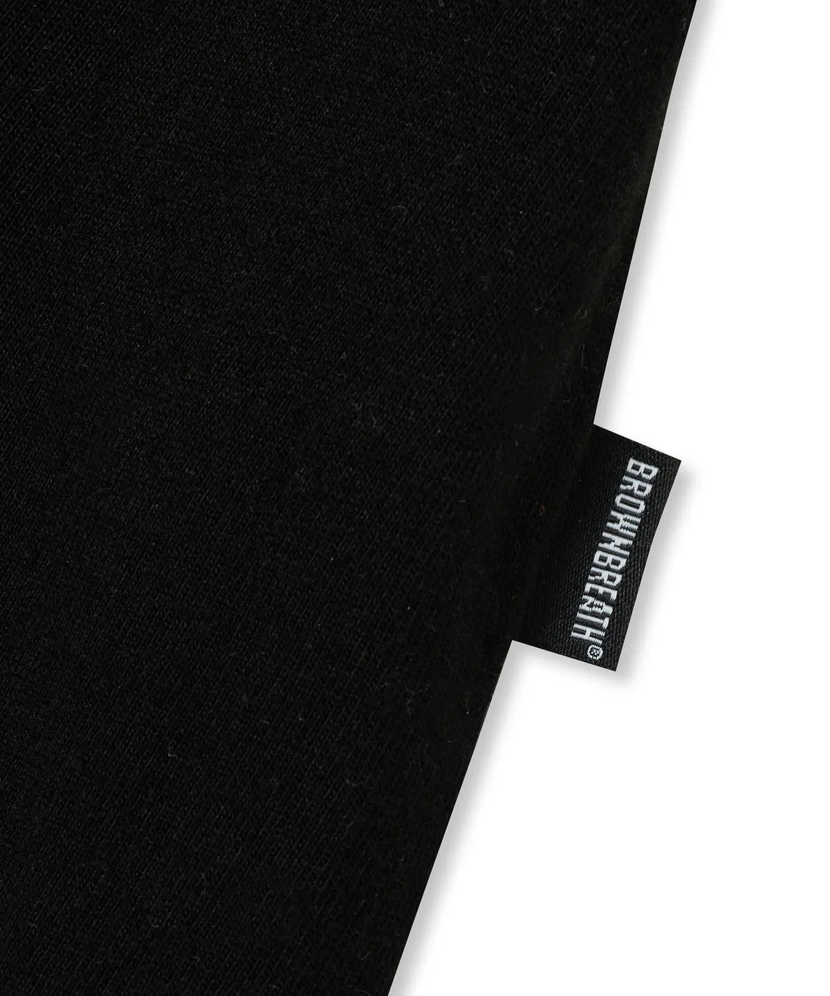 [BrownBreath] PAISLEY TAG TEE - BLACK
