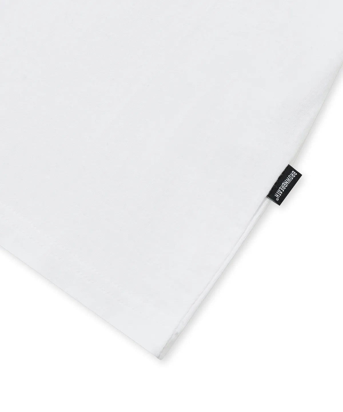 [BrownBreath] PAISLEY TAG TEE - WHITE