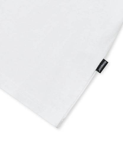 [BrownBreath] PAISLEY TAG TEE - WHITE