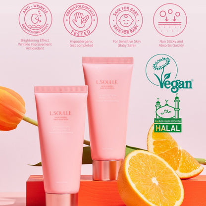 [HALAL] L.Soulle Moisturizing Mild Sunscreen