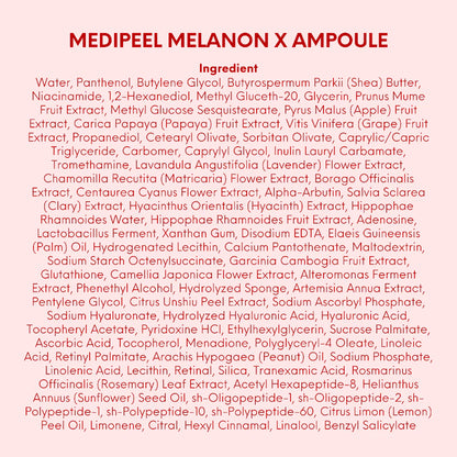 MEDI-PEEL Melanon X Ampoule 15ml – Visible Results in 7 Days