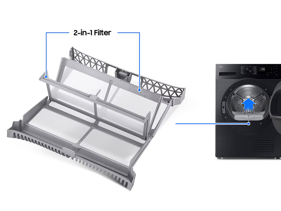 [Big Promo] SAMSUNG Laundry Front-load DRYER 9KG (INOX）